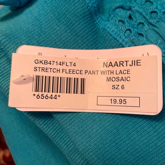 Size 6 Naartjie Jogger Adorable Details New with Tags - Picture 7 of 8